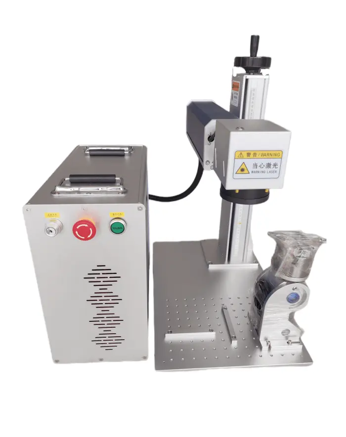 metal laser engraving machine JPT M7 MoPA 200W laser marker. fiber laser marking machine Quartz lens