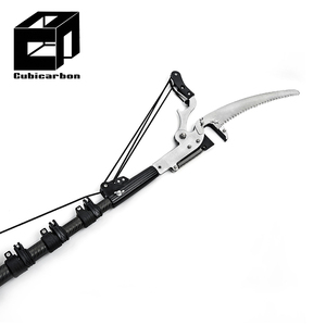Perche télescopique légère 100 % fibre de carbone véritable avec <span class=keywords><strong>lame</strong></span> de taille, perche de taille réglable OEM <span class=keywords><strong>pour</strong></span> l'élagage des branches d'arbres - Product Image 3