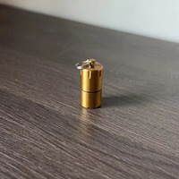 Tendance Hip Hop briquet étui collier titane acier pendentif chaîne pour hommes femmes filles fête en acier inoxydable bijoux cadeaux