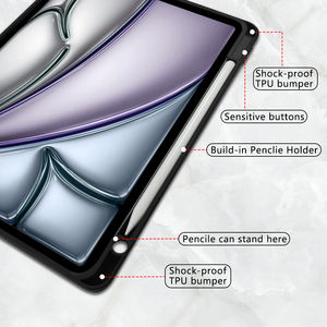 <span class=keywords><strong>Precio</strong></span> de descuento funda protectora de PU carcasa antiarañazos para <span class=keywords><strong>Ipad</strong></span> 2018 2020 20212022 Pro 3/<span class=keywords><strong>4</strong></span>/5/6th generación cubierta de 12,9 pulgadas - Product Image 5