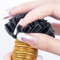 Nouvelle vente Super-septembre 100g K Tips Yaki Extension de cheveux humains droits Microlink V Tip Hair Install