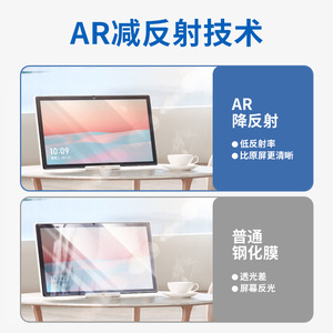 ฟิล์มกระจกนิรภัย YIPI หนา 0.3 มม. 2.5D 9H สำหรับแท็บเล็ต Xiaomi ป้องกันแสงสะท้อน AR ความโปร่งใสสูง - Product Image 3
