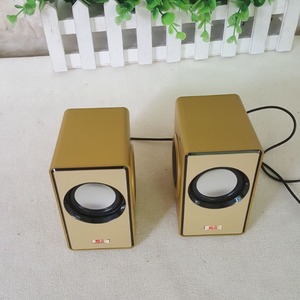 Portable Speakers <b>Mini</b> USB Powered 5-10W For <b>Laptop</b> Desktop Use Gold Color - Product Image 5