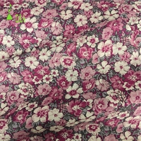 Tissu en rayonne 100% écologique, respirant, léger, tissé, imprimé uni, 45S 110GSM, vêtements pour filles, robes