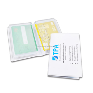 Ngoài trời PVC chủ thẻ phụ kiện rõ ràng nhựa Wallet chèn với quản lý phân biệt thẻ tay áo - Product Image 6