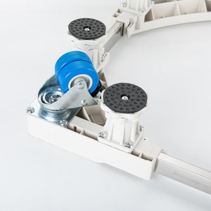 Base <span class=keywords><strong>de</strong></span> lavadora directa <span class=keywords><strong>de</strong></span> fábrica con 4 ruedas, 8 PATAS, soporte para solicitantes domésticos, Base fácil <span class=keywords><strong>de</strong></span> instalar para lavadora - Product Image 5