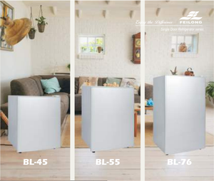 BL-45 מכירה חמה קטנה וקטנה משק בית צר יחיד דלת מקררים ידנית 220v/50hz קיבולת קטנה refrg - Product Image 6