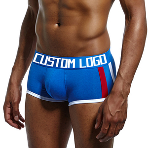 Haute <span class=keywords><strong>qualité</strong></span> à la mode boxer hommes <span class=keywords><strong>fruit</strong></span> du métier à tisser boxer coton spandex tissu hommes boxers slips sous-vêtements - Product Image 2