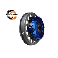Kit d'embrayage de course à double disque Tornado de 7,25 po (185 mm) pour Land Cruiser 2UZ-FE V8 4,7 L, 1997-2007, neuf, garantie 1 an