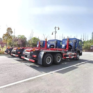 รถบรรทุกเก็บขยะ HOWO LHD/RHD แบบยกติดตั้งถังอัดแบบถอดได้สำหรับการเก็บขยะในเมือง จากผู้ผลิตโดยตรง - Product Image 2