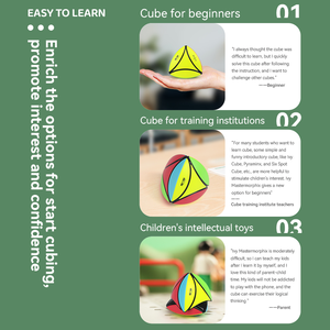 Qiyi Maple Leaf Zongzi Color terzo ordine Magic <span class=keywords><strong>Cbe</strong></span> giocattoli da gioco di Puzzle per bambini - Product Image 5