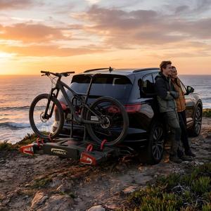 Porte-vélos arrière robuste Innrack 03-332 certifié ECE pour <span class=keywords><strong>attelage</strong></span> de voiture, pour 2 vélos, avec rampe de chargement, pour le marché européen - Product Image 1