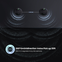 Daisy Chain 12m Pick up Blue Tooth/USB/Wireless Omni-directional 360 °   Haut-parleur de conférence pour salles de réunion
