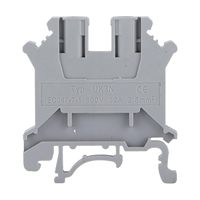 Kton UK3N Mini conducteur universel à vis 800V gris PA66 32A connecteur de fil à 2 pôles bornier sur rail DIN