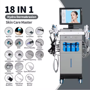 Newest Commercial Salon 18 in 1 Hydrodermabrasion Aqua Peel Oxygen Jet Hydra Beauty Facial Machine <b>for</b> Home Use - Product Image 1