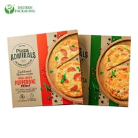Boîtes à pizza en gros, carton ondulé personnalisé, boîtes de 7, 8, 9, 10, 12 pouces pour aliments