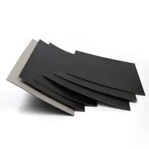 Vente en gros, feuille de papier en carton noir gris C1S C2S, carton noir Duplex