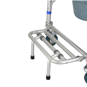 Toilet Seat <b>Commode</b> <b>Chair</b> Portable Hospital <b>Chair</b> Royal Blue LQX-050016 - Product Image 1