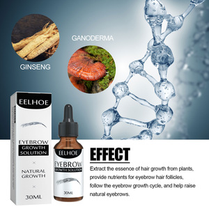 EELHOE Stylo à sourcils liquide stimulant la croissance, à base de plantes naturelles, pour rehausser les sourcils - Product Image 4