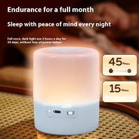 Lampe de chevet pour bébé, personnalisée en usine, pour la chambre à coucher, alimentation par batterie, recharge intelligente, protection des yeux, plastique ABS, couleurs RGB