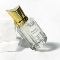 Flacon de parfum en verre de luxe pour la maison, emballage de boîte de parfum, flacon d'huile essentielle avec pompe pulvérisatrice, flacon de parfum 30ml 50ml 100ml