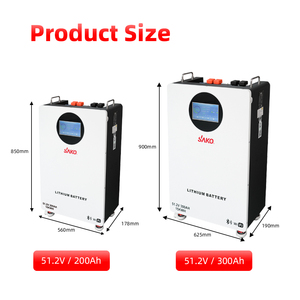 แบตเตอรี่ลิเธียมไอออน Li Sun Home Power 51.2v 48v 200ah 300ah 10kwh 15kwh แบตเตอรี่ลิเธียม 10kw 15kw สำหรับระบบโซลาร์เซลล์ - Product Image 5