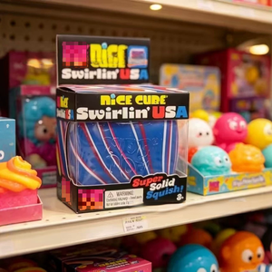 Special Commemorative Edition Vortex Stress Relief Toy USA Independence Day Swirlin <b>Squishy</b> NeeDoh Nice Cube Squeeze Toy - Product Image 5