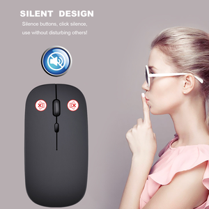 X824 Có Thể Sạc Lại Chuột Máy Tính Không Dây Im Lặng Ergonomic <span class=keywords><strong>Mini</strong></span> Chuột <span class=keywords><strong>USB</strong></span> Chuột Quang Chuột Không Dây Cho PC Pin Máy Tính Xách Tay - Product Image 5