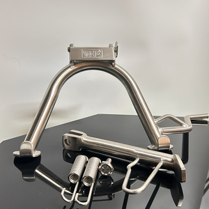 Kit de support central de moto OEM de remplacement pour Yamaha Mio 110, en acier inoxydable, finition brossée, anti-rouille, export - Product Image 6