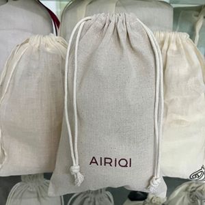 Chiffrement en détresse lin cordon tissu sac rétro Simple bougie aromathérapie <span class=keywords><strong>bois</strong></span> produits sac de rangement toile coton tissu - Product Image 1