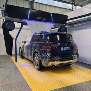 Modern High Quality Electric Auto <b>Car</b> Wash <b>Machine</b> 1500W 100 Bar Pressure Stainless Steel Sewage Recycling 3-6 Minute Wash Cycle - Product Image 1