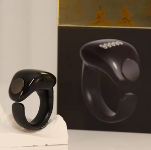 AilesTecca - Rosario Electrónico Inteligente para iOS, Contador Inteligente con Pantalla OLED, Función de Brújula, IP67, Plástico, Anillo Zikr Tasbeeh - Product Image 1