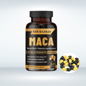 OEM Offre spéciale Complément alimentaire Capsules de maca personnalisées de marque privée en capsule de légumes - Product Image 1