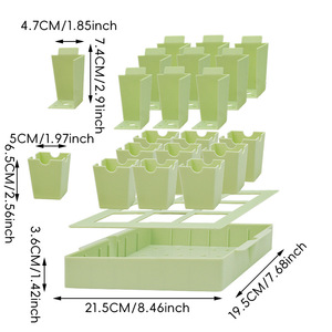 Bandeja de Plástico Reutilizable para Germinación de Semillas, Kit de Inicio de Plantas para Cultivo de Semillas en Jardín - Product Image 1