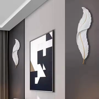 Lampes murales design moderne TOGETHER, lampes LED d'intérieur, projets hôteliers et de villas, résine décorative de haute qualité, art pour la maison