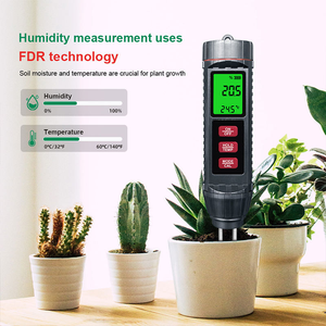 Digital <strong>EC</strong> Temperature <strong>Meter</strong> Soil <strong>Meter</strong> for Garden Farm 2in 1 Soil <strong>EC</strong> <strong>Meter</strong> with Cable Big Screen <strong>EC</strong> Soil <strong>Meter</strong> - Product Image 3