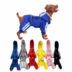 Sudadera con capucha para cachorros de invierno con LOGO personalizado del fabricante, chaqueta para mascotas, abrigo para cachorros, conjunto de cuatro patas - Product Image 2