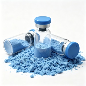 Polvo de Péptido Liofilizado Azul GHK-Cu Personalizable Directo de Fábrica, Grado Cosmético, Materia Prima, Suministro de China - Product Image 5