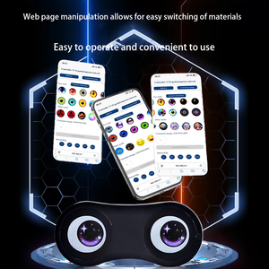 Virtual Eyes DIY Demon's Eye Cyclisme avec double feu arrière-Frein de nuit et feu de sécurité clignotant pour vélos de route/montagne - Product Image 4