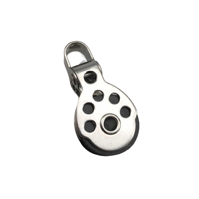 SS316 Kayak Pulling Roller Rope Canoe Sailboat Pulley Sailing Boat Accessories