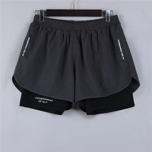 <span class=keywords><strong>Pantaloncini</strong></span> Sportivi <span class=keywords><strong>2</strong></span>-<span class=keywords><strong>in</strong></span>-<span class=keywords><strong>1</strong></span> da <span class=keywords><strong>Uomo</strong></span> OEM, Doppio Strato, per Palestra e Allenamento, con Tasche, Chiusura Elastica <span class=keywords><strong>in</strong></span> Vita, Vendita all'Ingrosso - Product Image 2