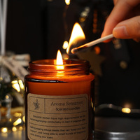 Vente en gros Coffret cadeau Noël Saint Valentin Bougie à bulles parfumée et diffuseur de roseaux Set de bougies parfumées Saint Valentin avec boîte