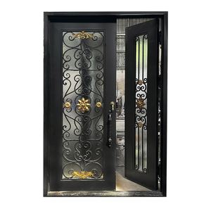 Meilleur Prix Sécurité Européenne <span class=keywords><strong>Entrée</strong></span> Unique Belle <span class=keywords><strong>Porte</strong></span> Portes en Fer <span class=keywords><strong>Entrée</strong></span> Fenêtre en Fer Forgé - Product Image 1