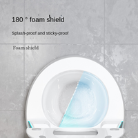 Nouveau design intelligent de luxe, cuvette électronique automatique électrique monobloc autonettoyante pour la maison, toilette intelligente