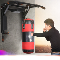 Équipement de fitness d'intérieur pour hommes et femmes Barre de traction exclusive transfrontalière Porte-sac de sable à double barre