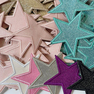 Atacado 8 Cores Patches Bordado Ferro em Bling Estrela <span class=keywords><strong>Patch</strong></span> Bordado para Chapéu Vestuário Kids Bag DIY - Product Image 2