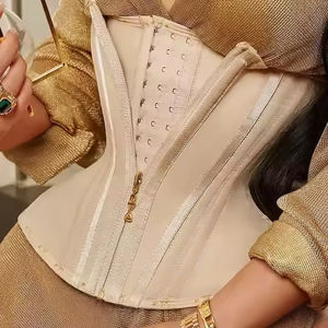 Faja Moldeadora de Cuerpo <span class=keywords><strong>para</strong></span> Mujer, Control de Abdomen, Corsé Reductor de Cintura, Faja Efecto Reloj de Arena, Cinturilla Colombiana Curva - Product Image 2