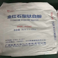 Dioxyde de titane de qualité industrielle HLBC DHA-100, poudre d'ananate TiO2, pureté 98 %, pour applications de revêtement, origine Guangdong