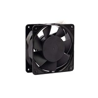 Ventilateur axial à pôles ombragés en plastique 120x120x38mm, CA 110V, électrique, OEM/ODM, pour refroidissement industriel, faible bruit, ventilation, dissipation de chaleur