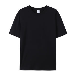 T-shirt uni en coton 100% pour homme, col rond, personnalisable avec logo de marque, impression DTG, DTF, sérigraphie en relief, haute qualité, 2025 - Product Image 4